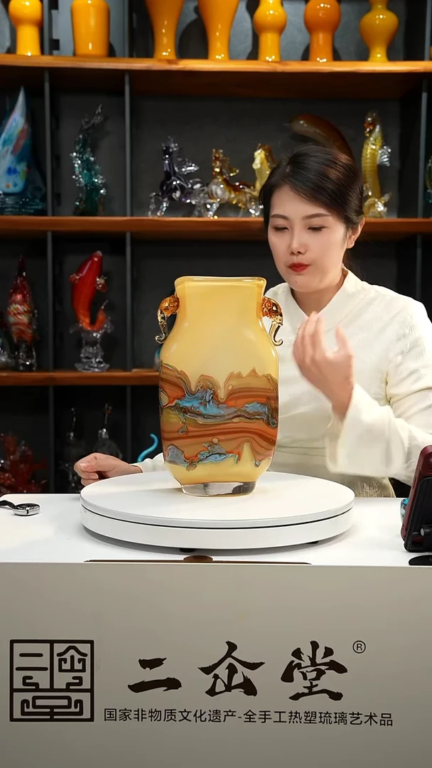 手工艺品琉璃赏瓶