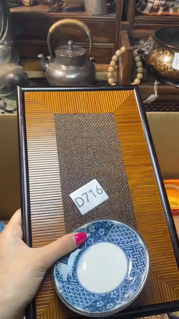 茶宠瓷片盘子 多样性发一