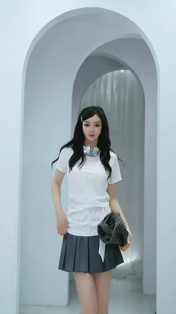 LUMI【LORD&VERA精选】绑带百搭修身型轻职风设计师少女T恤短袖圆领