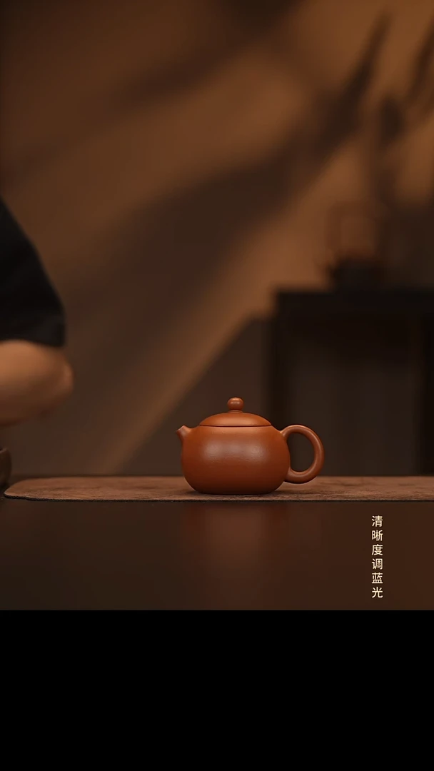 允禾斋  紫砂壶  朱泥 西施