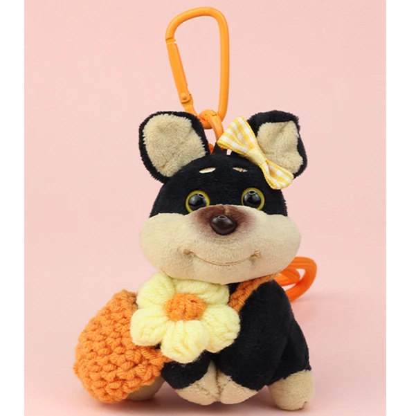 蜜蜂狗小狗公仔挂件显眼包蜜蜂狗挂饰玩偶娃娃背包钥匙扣毛绒玩具