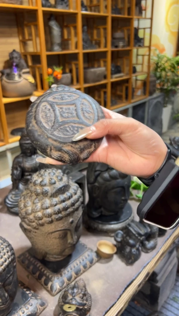 陶土【火山泥】金蟾小底座