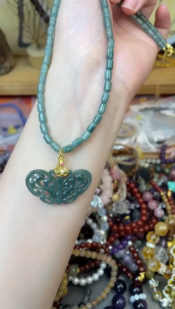 【闪购商品】翡翠项链未镶嵌491项链