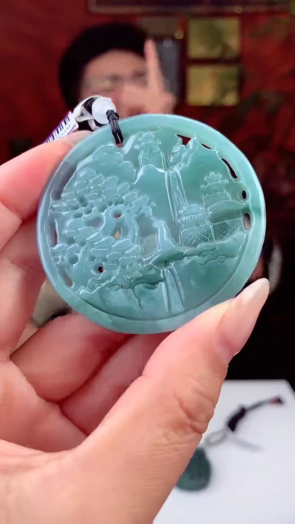 【闪购商品】翡翠颈饰未镶嵌天然A货翡翠（拍一发一)