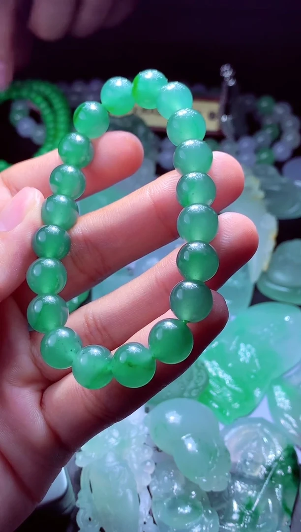 未镶嵌定制翡翠成*#翡翠毛货定制