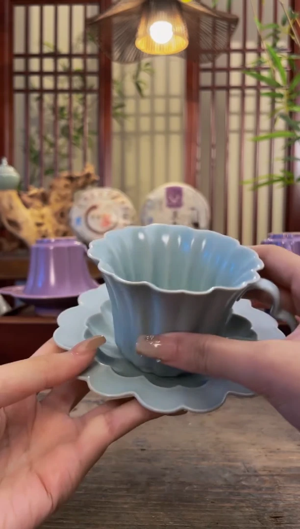 北溪堂-天青色岱烨茶咖杯