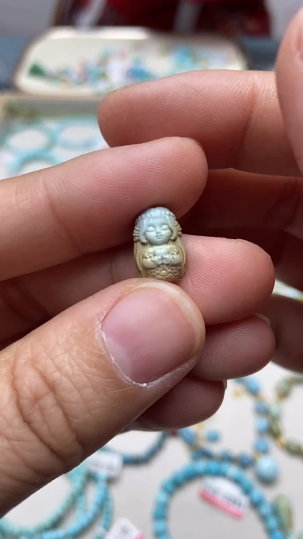 未镶嵌绿松石挂件23