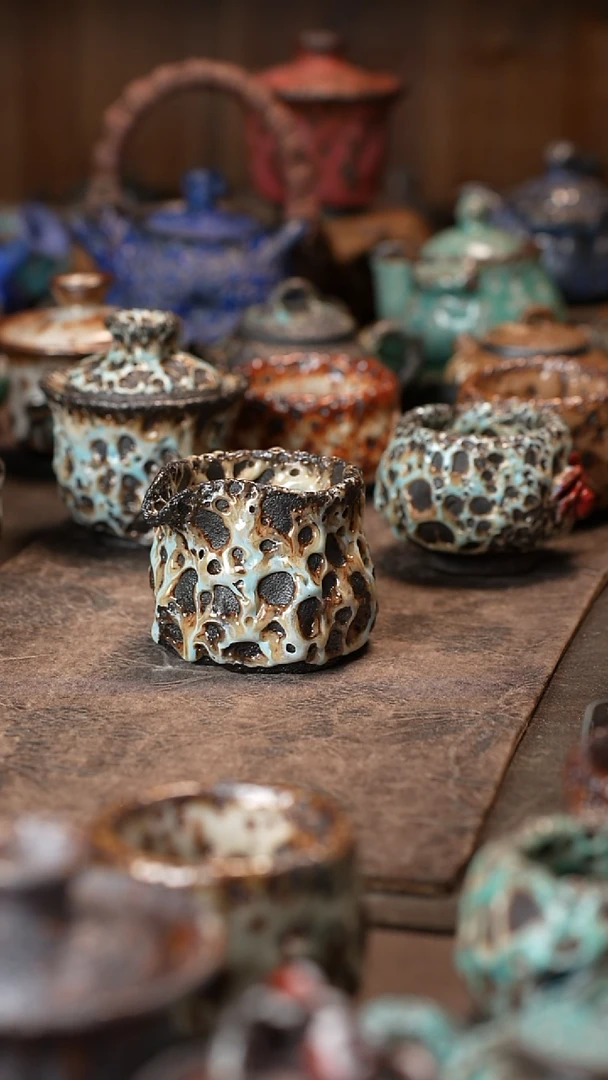 【闪购商品】景德镇柴烧志野杯