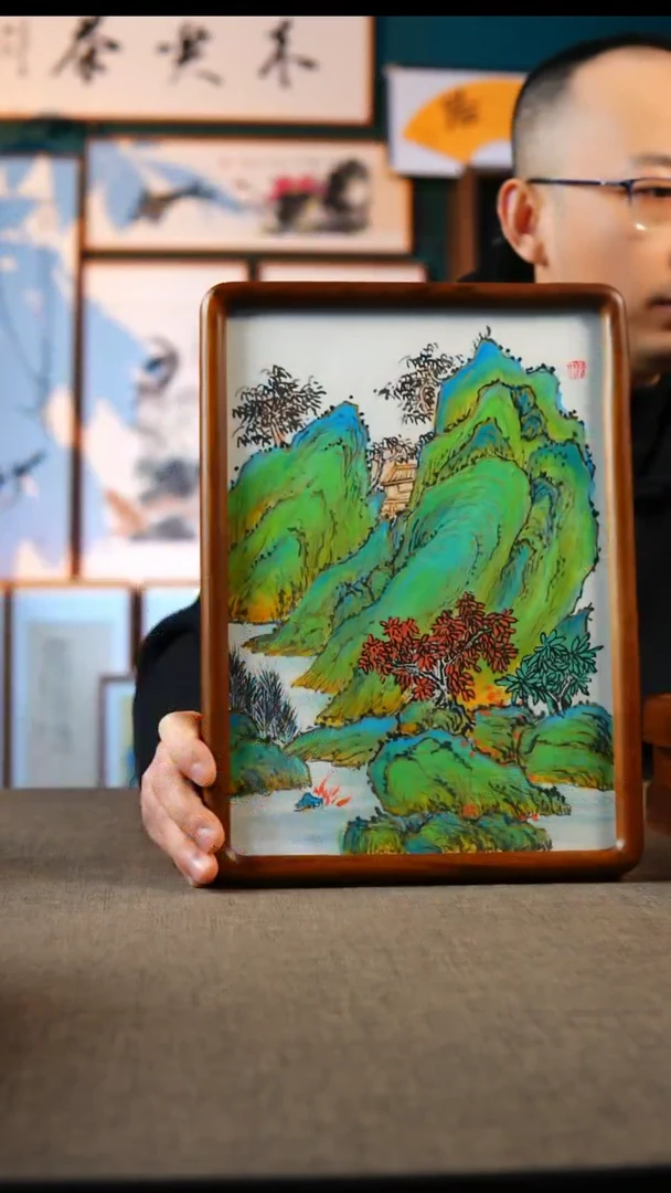 国画S11  实木榫卯    A4