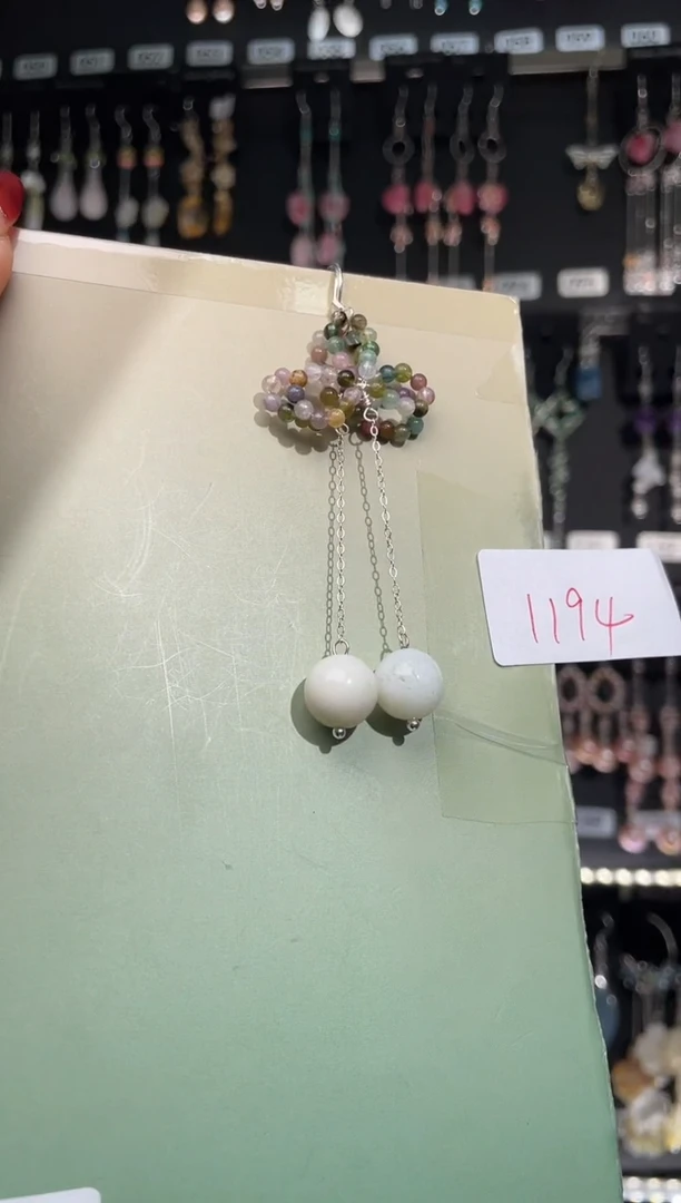 【闪购商品】紫晶耳饰银S925镶嵌喜欢拍