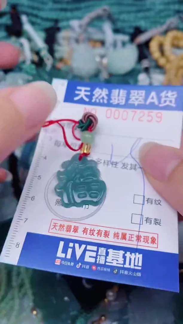 颈饰未镶嵌翡翠00007259