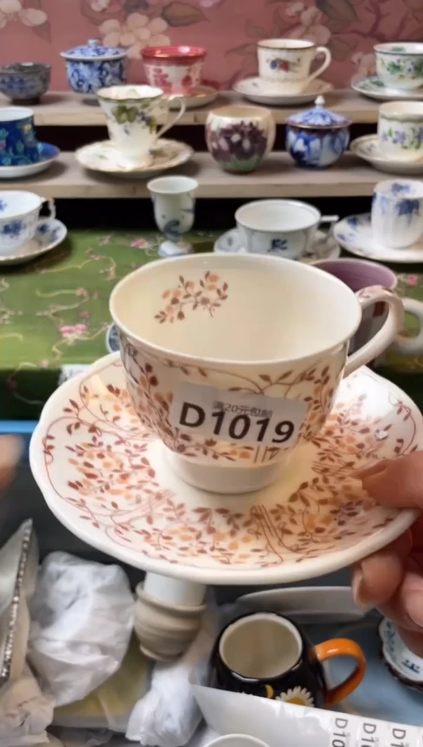 瓷片小*儿瓷器瓷器D1019