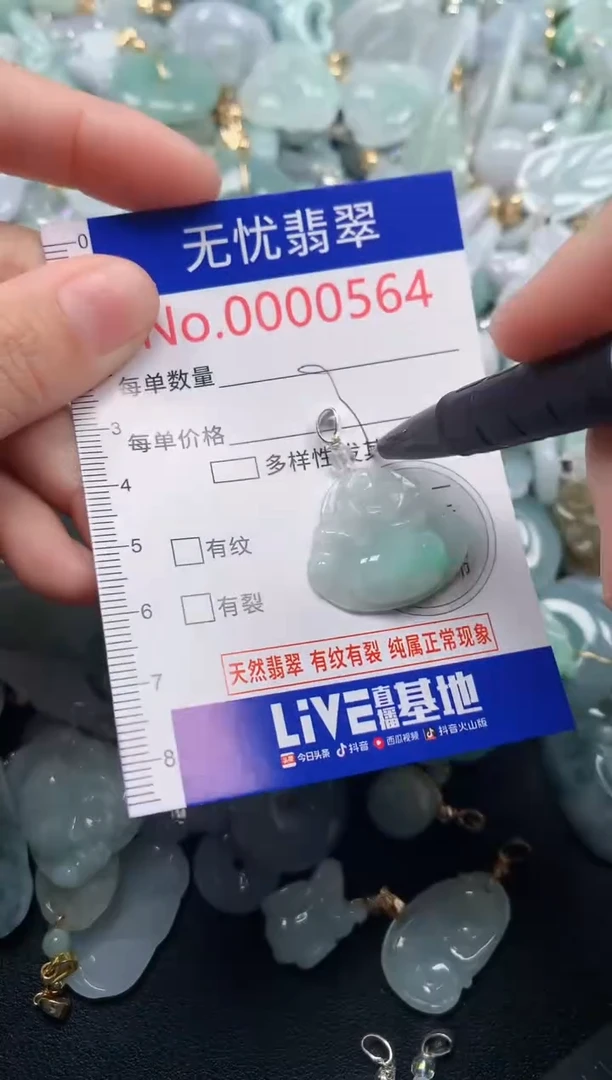 颈饰未镶嵌翡翠564