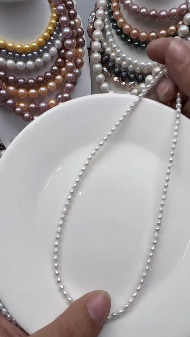 【闪购商品】淡水珍珠颈饰未镶嵌1