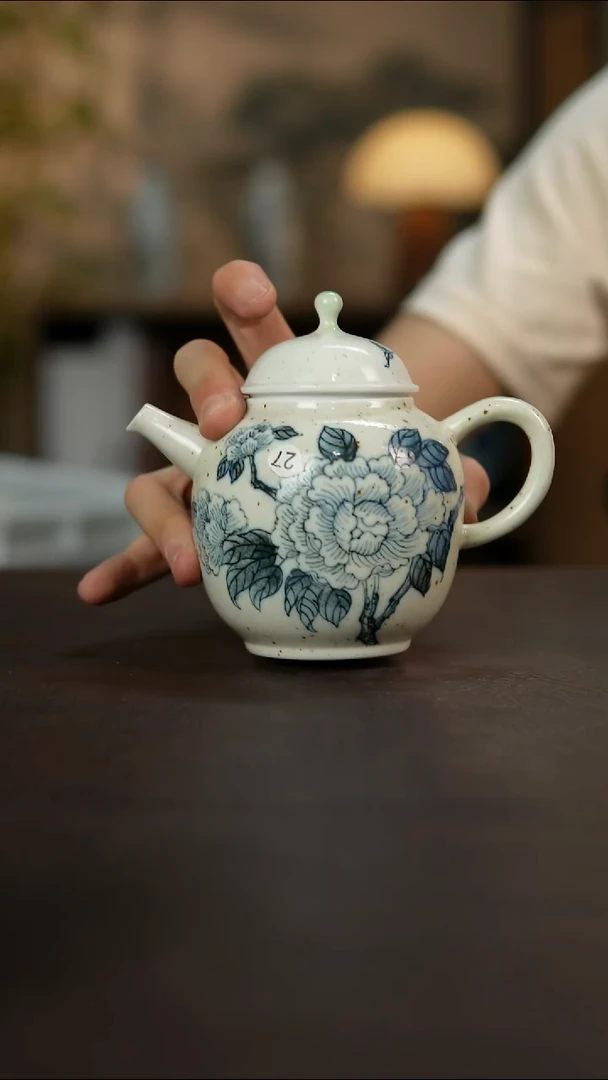 杯景德镇陶瓷杯碗柴烧多人