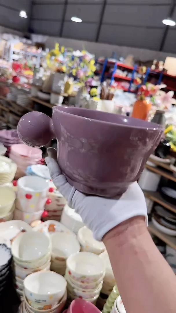 碗球球手柄碗微瑕 凑满20元包邮