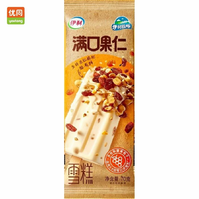 伊利牧场满口果仁雪糕70g
