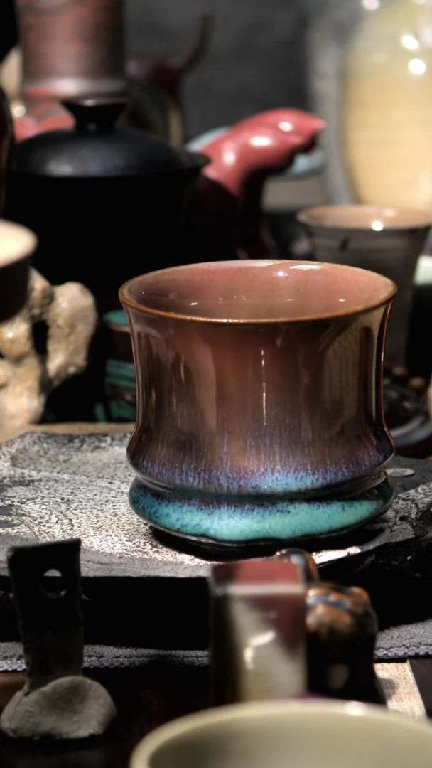 微瑕18号全手工钧窑器丨钧窑图录出品