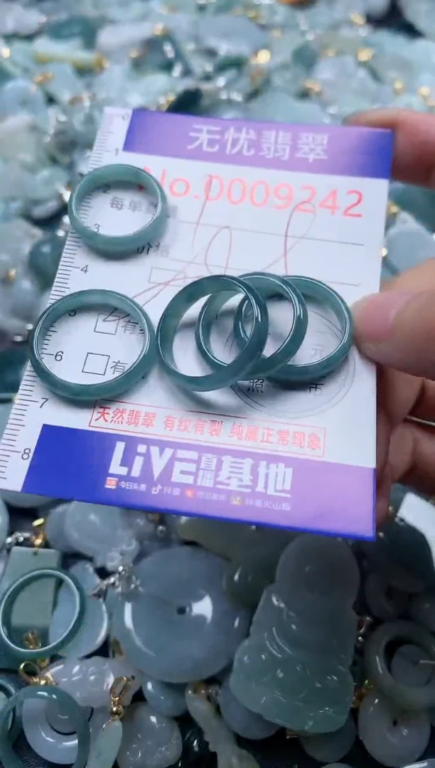 翡翠未镶嵌吊坠(不含链)9242多样性发其一