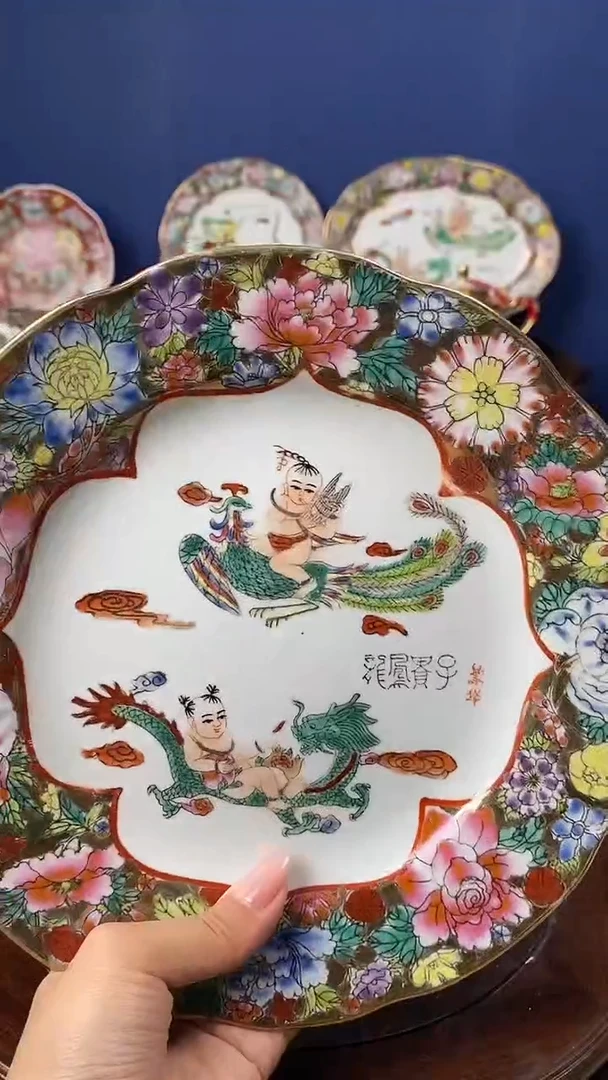 摆件微瑕景德镇厂瓷摆件单件