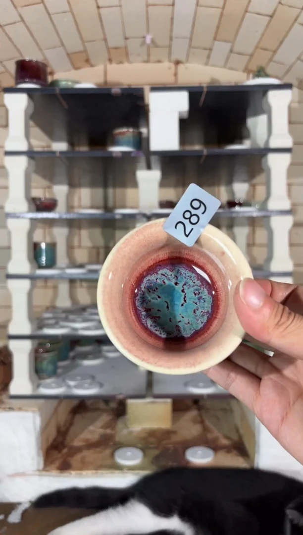 杯精品窑变钧瓷茶器