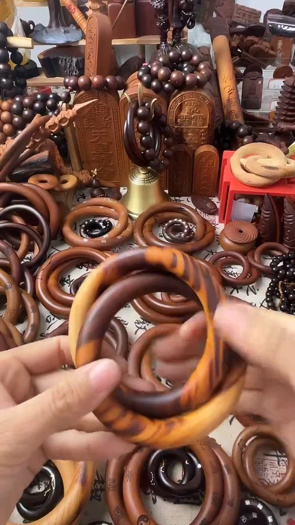 枣木乾坤圈桃木0圈口一物一拍