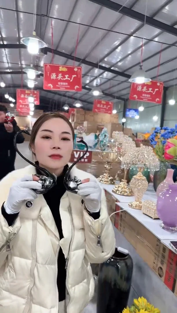 【闪购商品】琉璃昕洋F-花器-31早一对