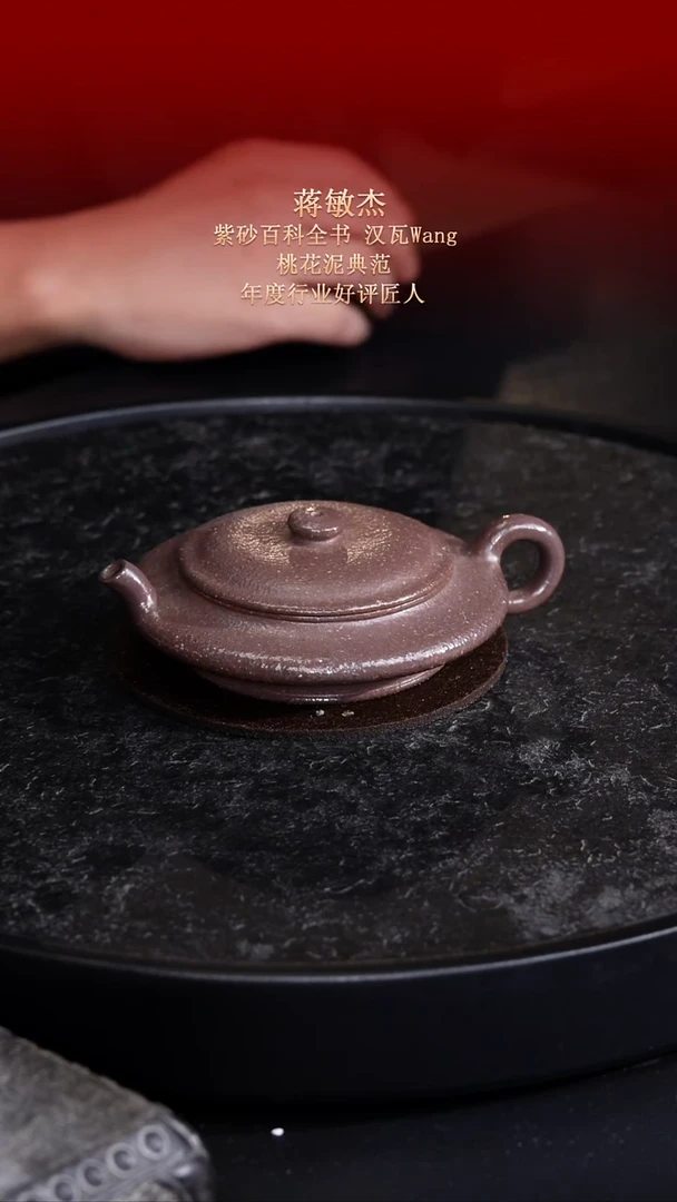 茶壶紫砂东坡紫砂甄选紫砂壶—蒋敏杰