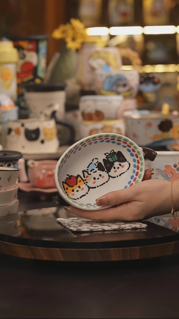 景德镇釉下彩绘设计师款式陶瓷