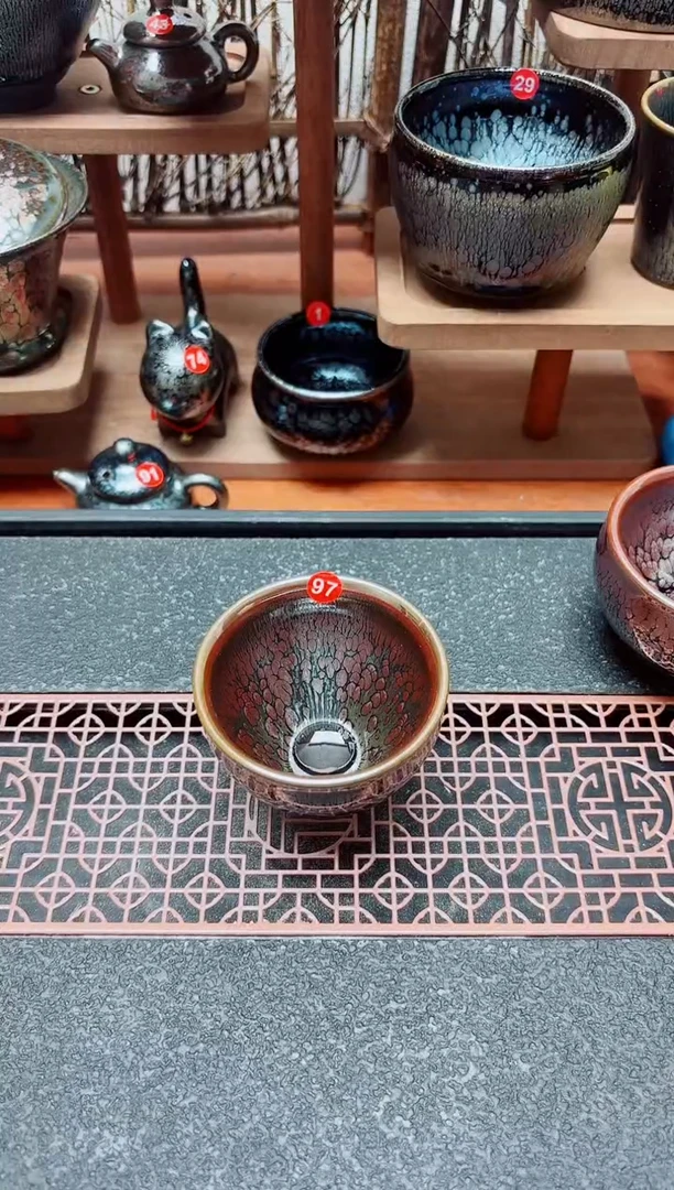 茶盏禹97号建盏工匠茶器