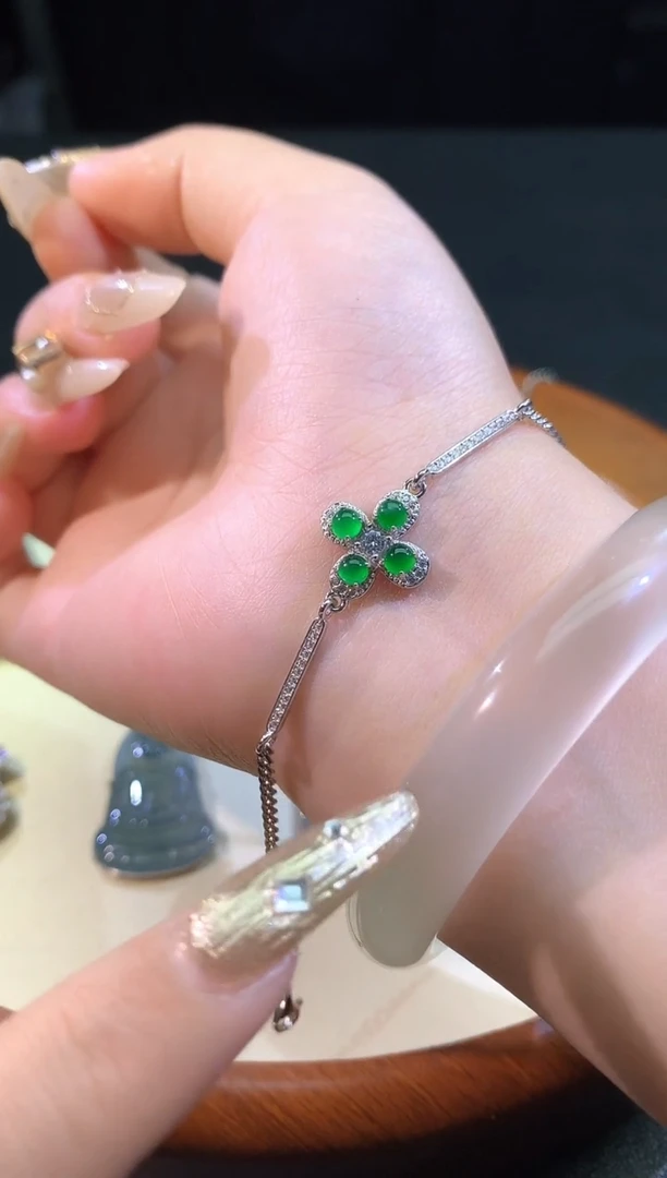 【闪购商品】翡翠手链未镶嵌36-手链