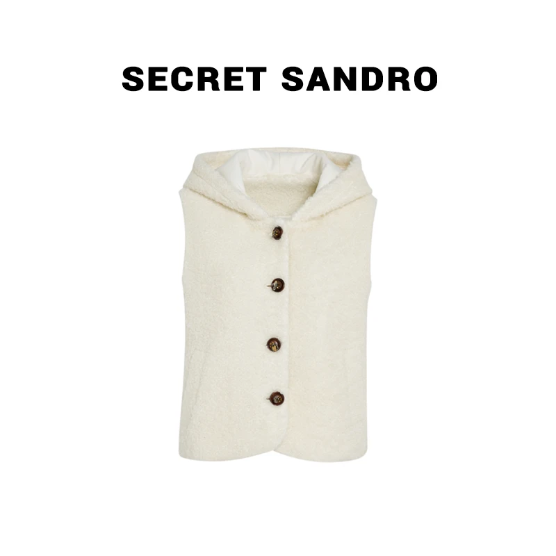 【羊羔毛马甲】【多娜&Secret Sandro粉丝专享】外套 G85209239N