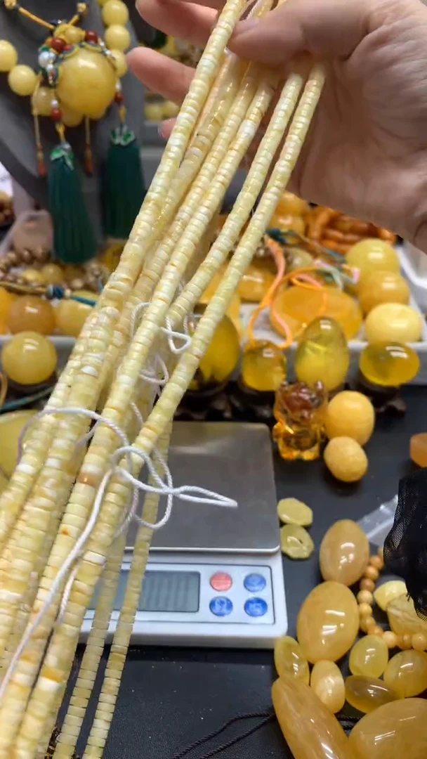 【闪购商品】琥珀珠宝奇石未镶嵌434多样性发其一微瑕