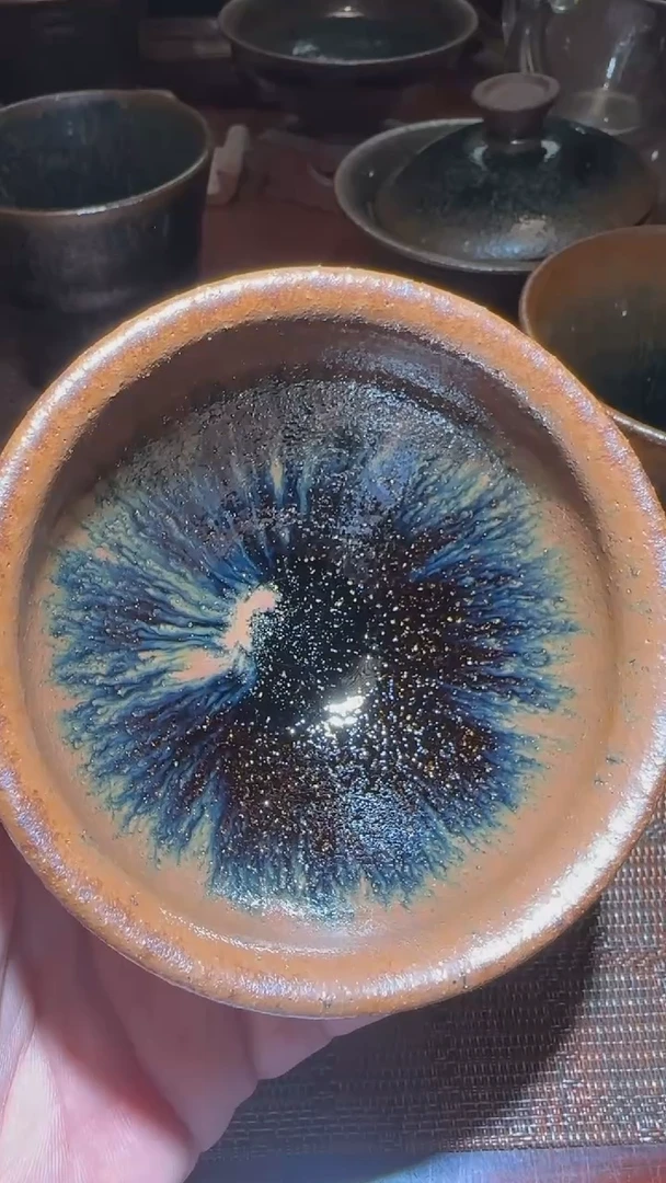 【闪购商品】茶盏通天龙窑柴烧建盏