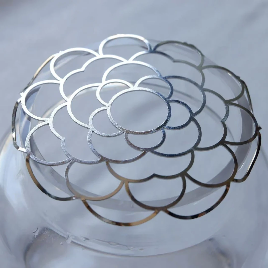 【开春特惠】铁艺不锈钢插花固定家居插花神器便捷百搭鲜花插花器