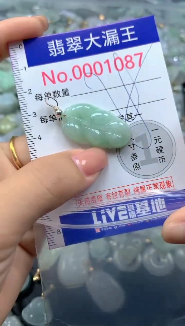 颈饰未镶嵌翡翠1087