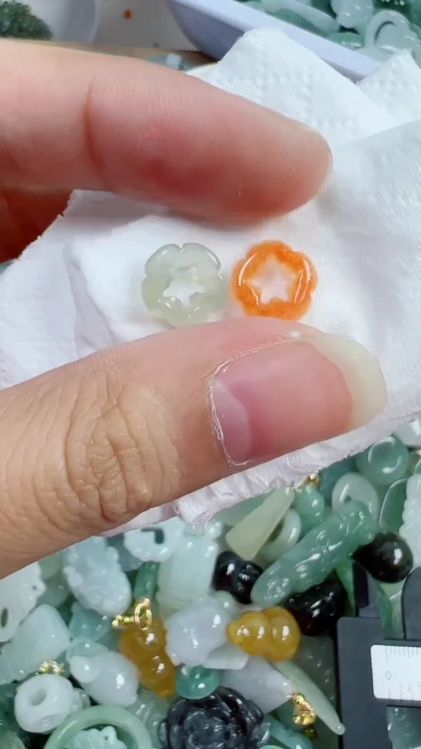 散珠翡翠546号链接，A货翡翠