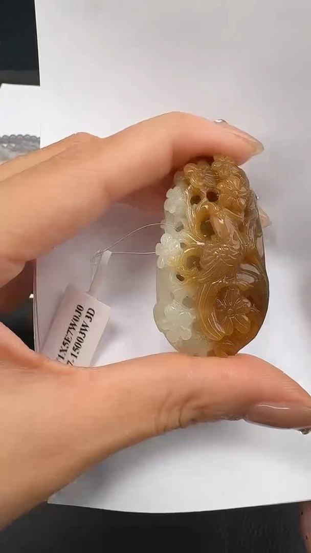 和田玉未镶嵌颈饰T32-多样性拍一发一