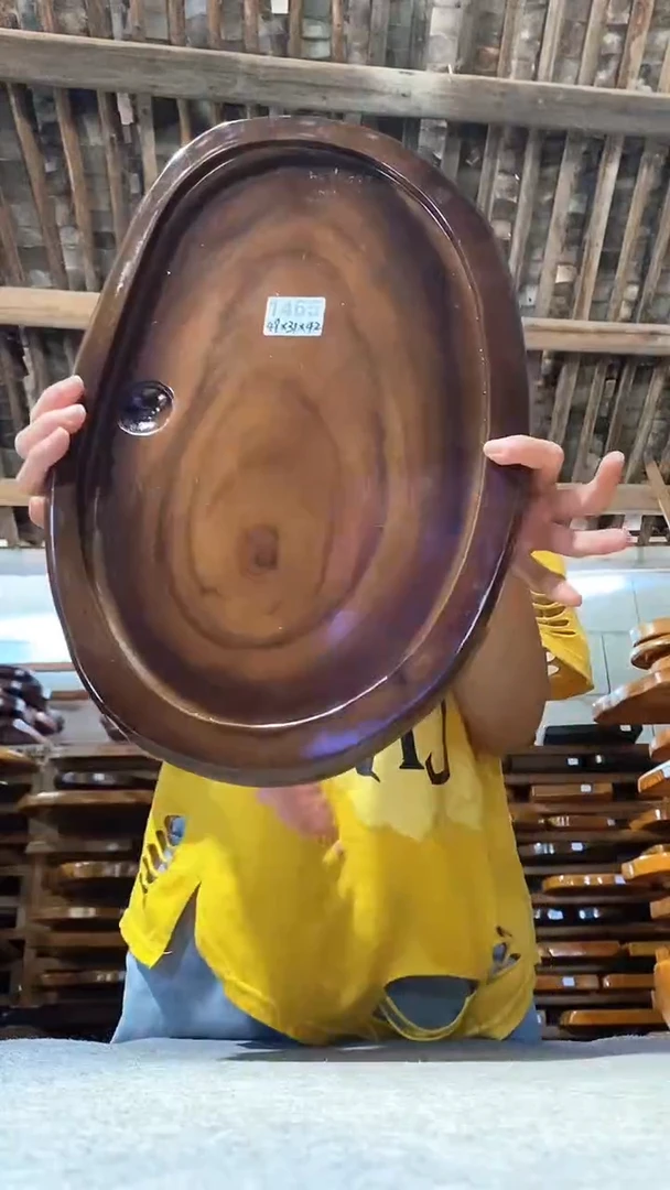 实木茶盘 一物一拍（不含配件）