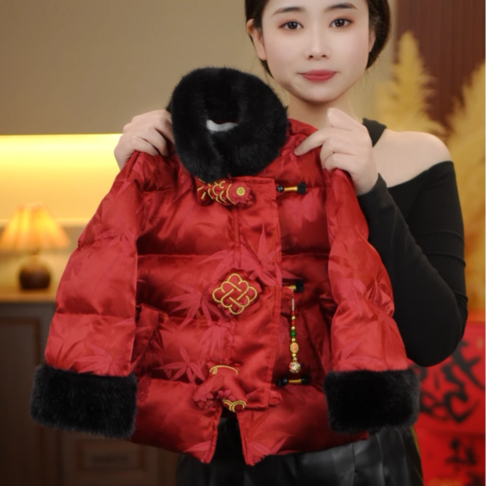 【年年有鱼】2024秋冬季新品萌娃穿搭加厚男女童棉服外套39582