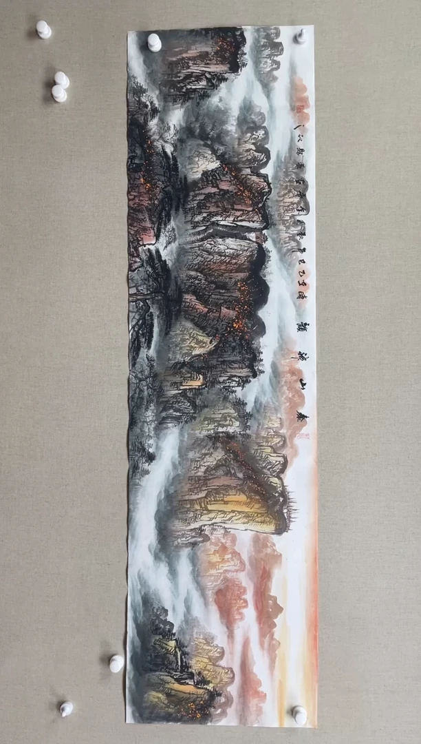 国画180*68 李金华李金华李金华李金华李金华李金华