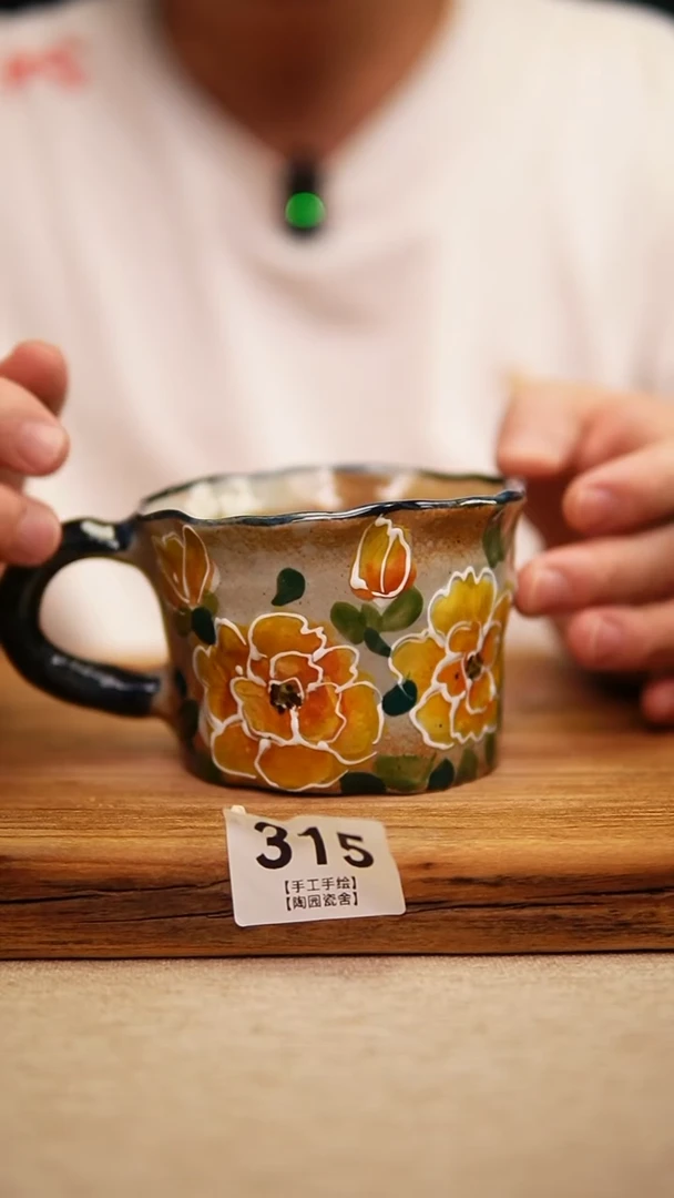 @@陶园瓷舍@@纯手工手绘@高温釉下彩