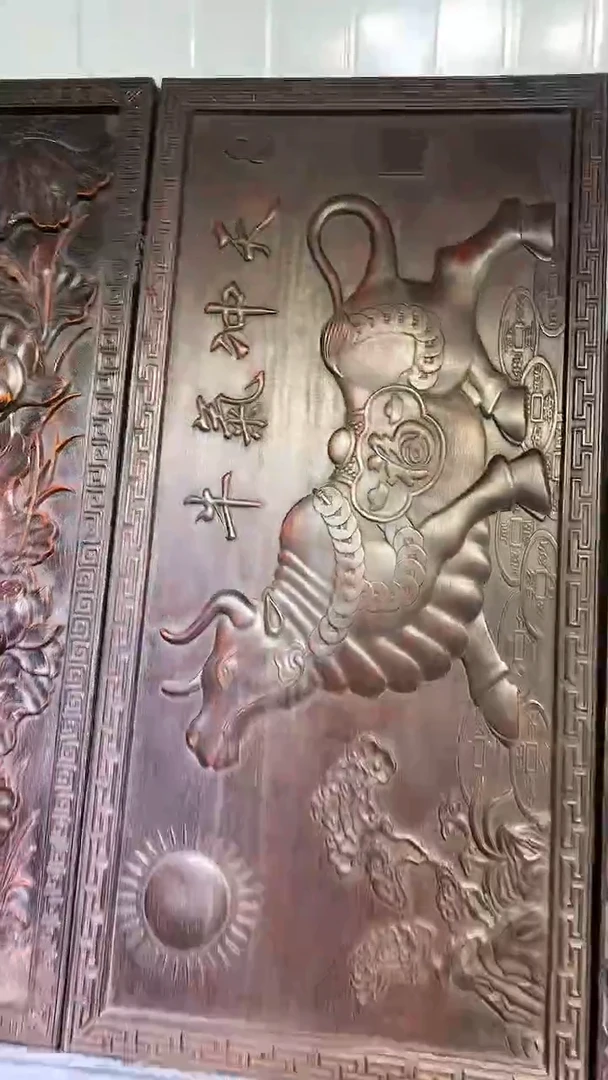 木紫檀雕刻一物一拍