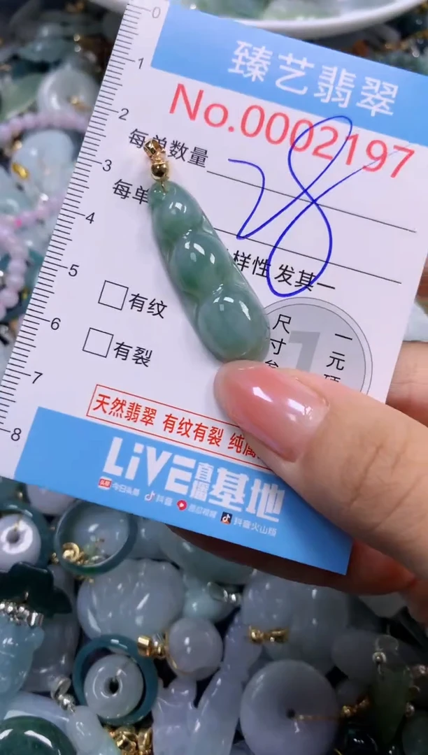 颈饰未镶嵌翡翠2197