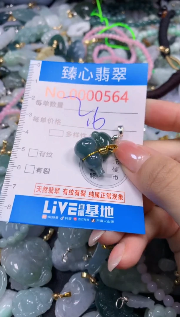 颈饰未镶嵌翡翠564