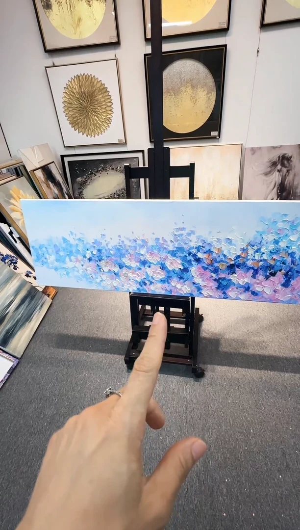 168现代装饰画油画50cm*150cm