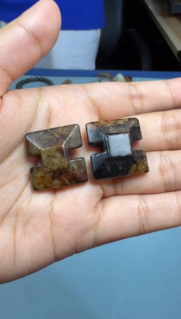 和田玉未镶嵌颈饰1