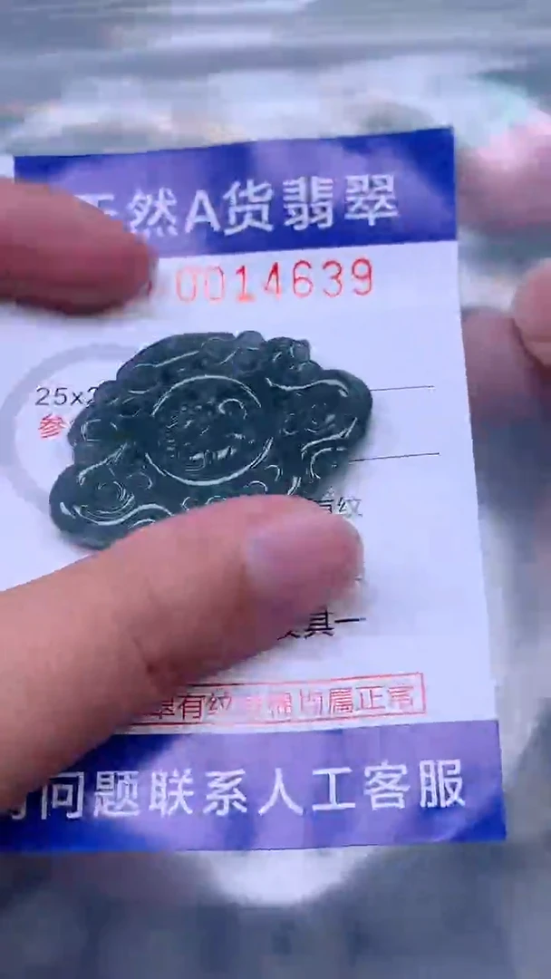 吊坠(赠链)未镶嵌翡翠1