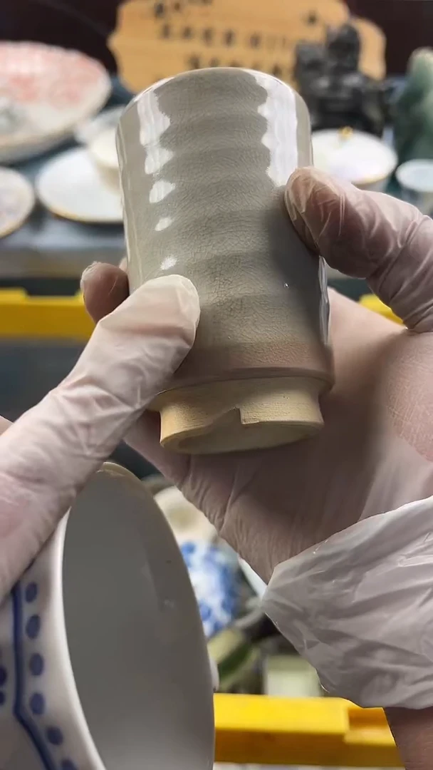 瓷片沙***洲英歌瓷器满19.9包邮