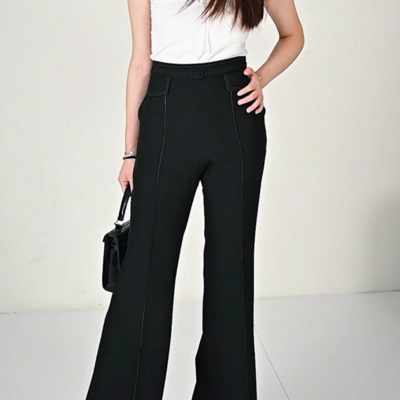 GGN032 春款质感显瘦喇叭裤 M22W1E097